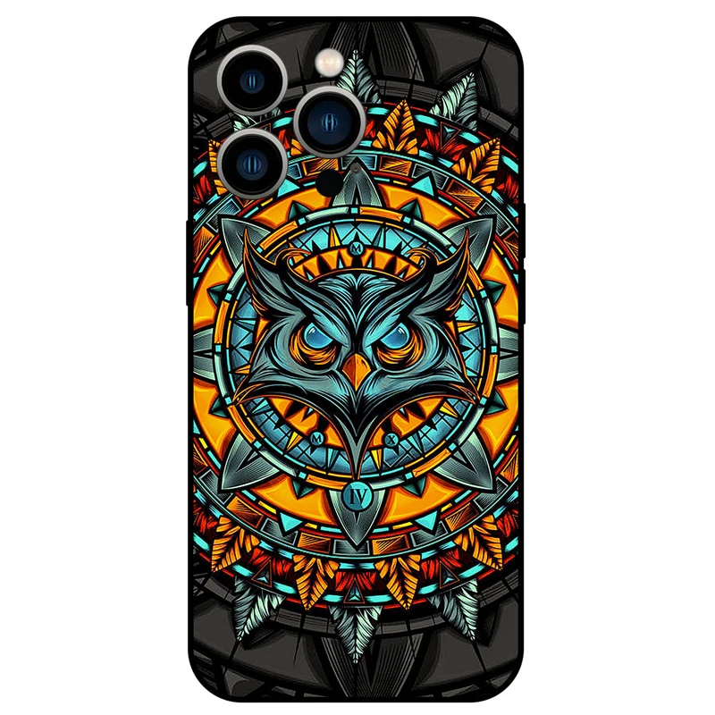 کاور مگافون طرح جغد مدل 1903 مناسب برای گوشی موبایل اپل iPhone 13 Pro                