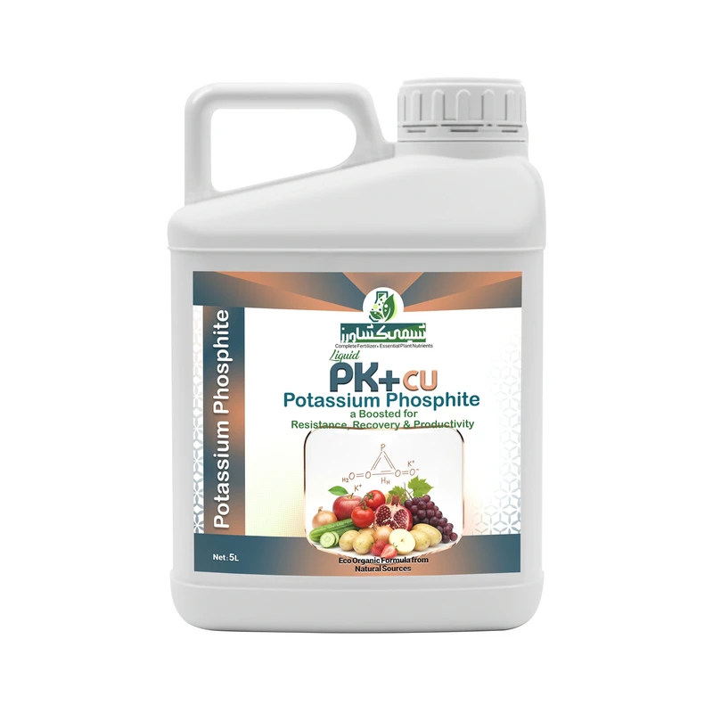 کود مایع فسفیت پتاسیم مس شیمی کشاورز مدل PK حجم 5 لیتر