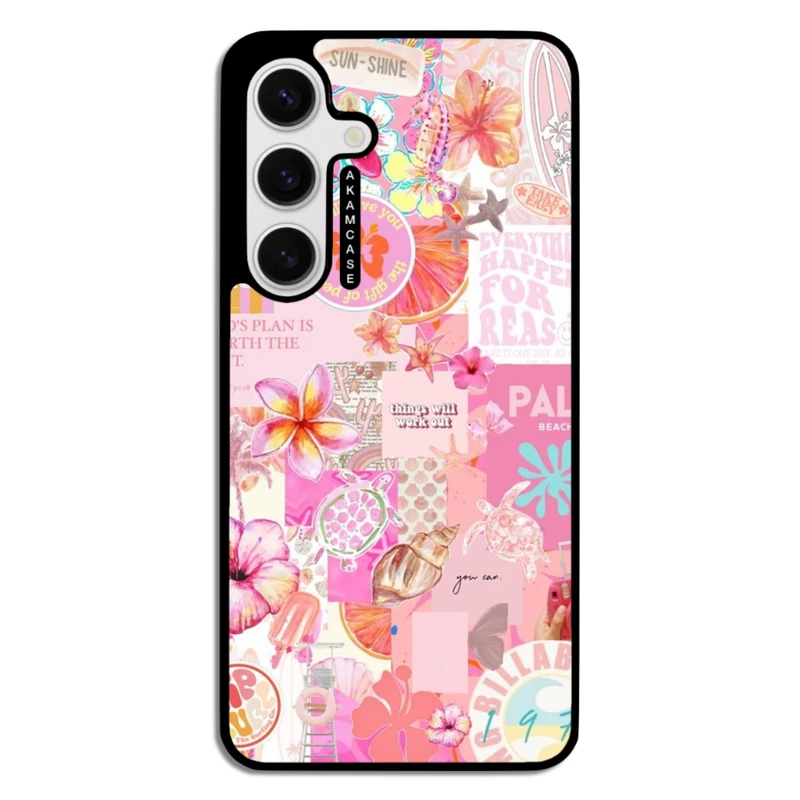 کاور آکام مدل AMC-WSGS24-PINK-25 مناسب برای گوشی موبایل سامسونگ Galaxy S24