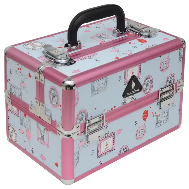 کیف لوازم آرایش و گریم زنانه گلدکینگ مدل GK2653