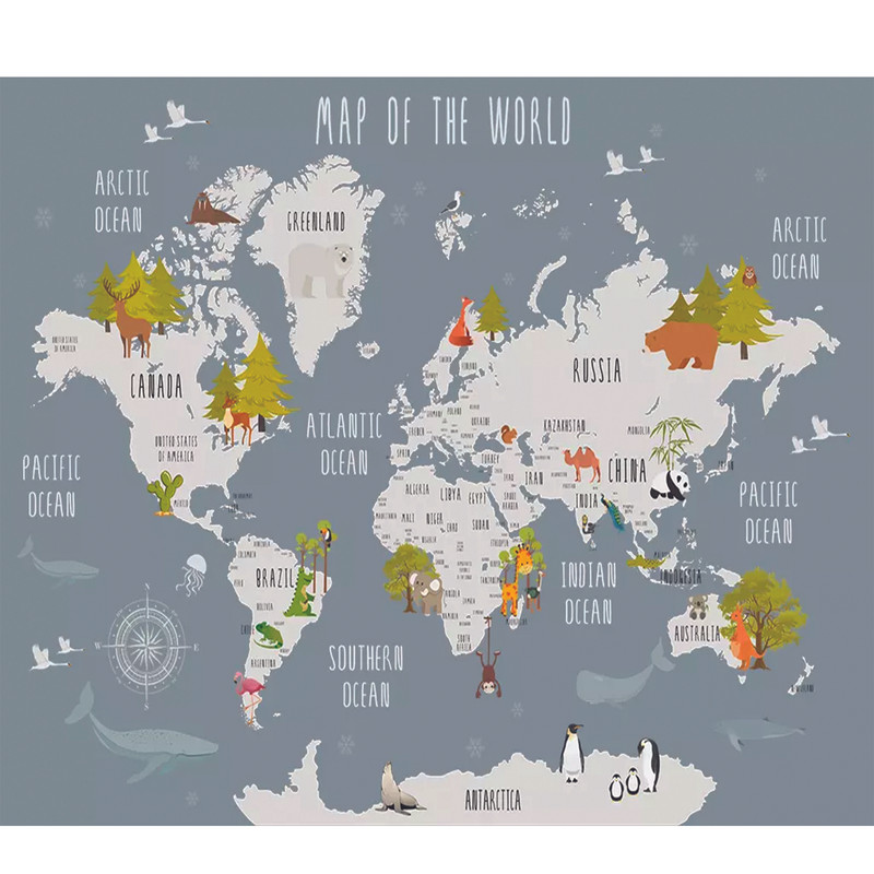 پوستر دیواری اتاق کودک مدل 3050