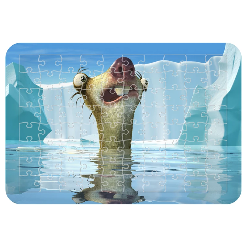 پازل 54 تکه اطلس آبی طرح کارتون عصر یخبندان  مدل P1914