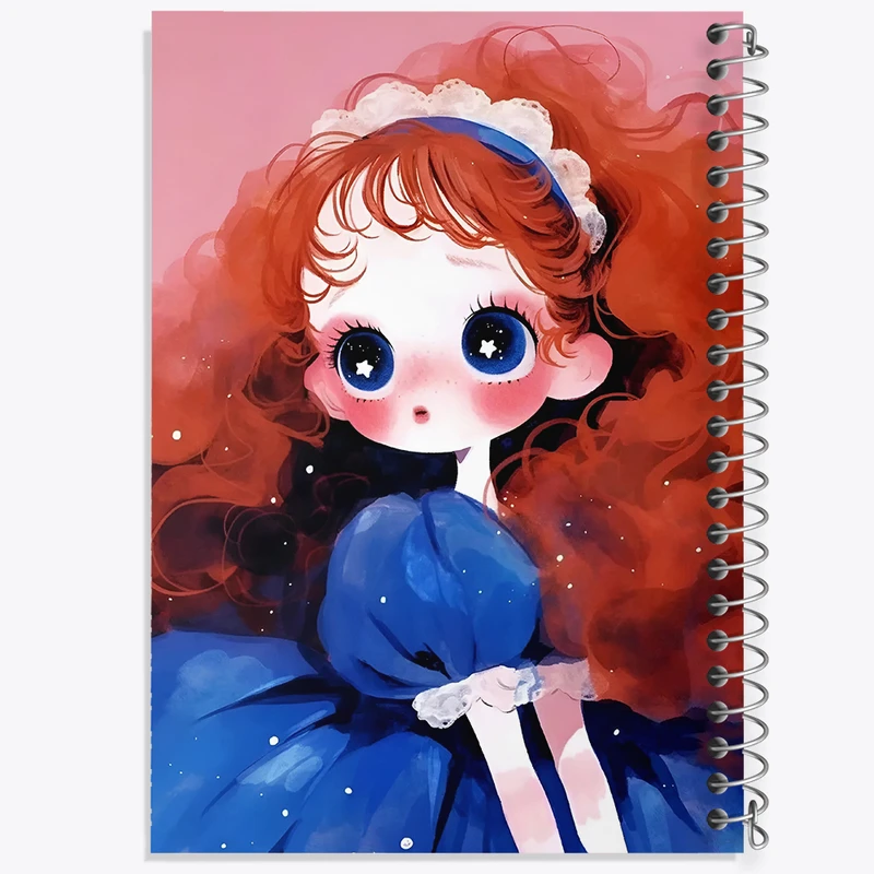 دفتر مشق 50 برگ خندالو طرح دخترانه کد N3642