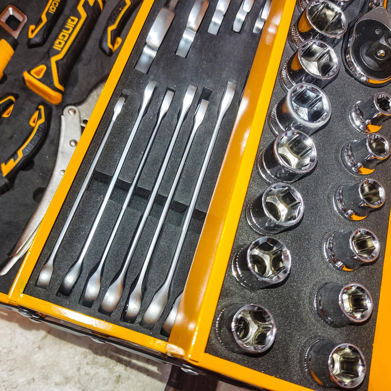 مجموعه 59 عددی جعبه ابزار دینگیشی مدل ART : 110059 مجموعه 59 عددی جعبه ابزار دینگیشی مدل ART : 110059