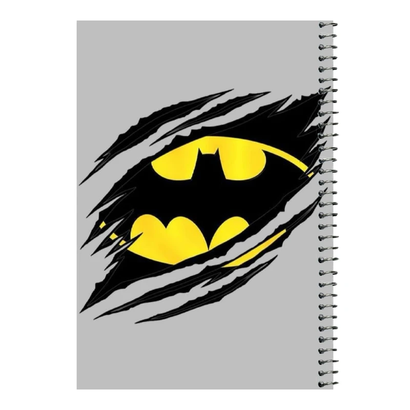 دفتر مشق 80 برگ اس جی مدل بتمن کد ۶    