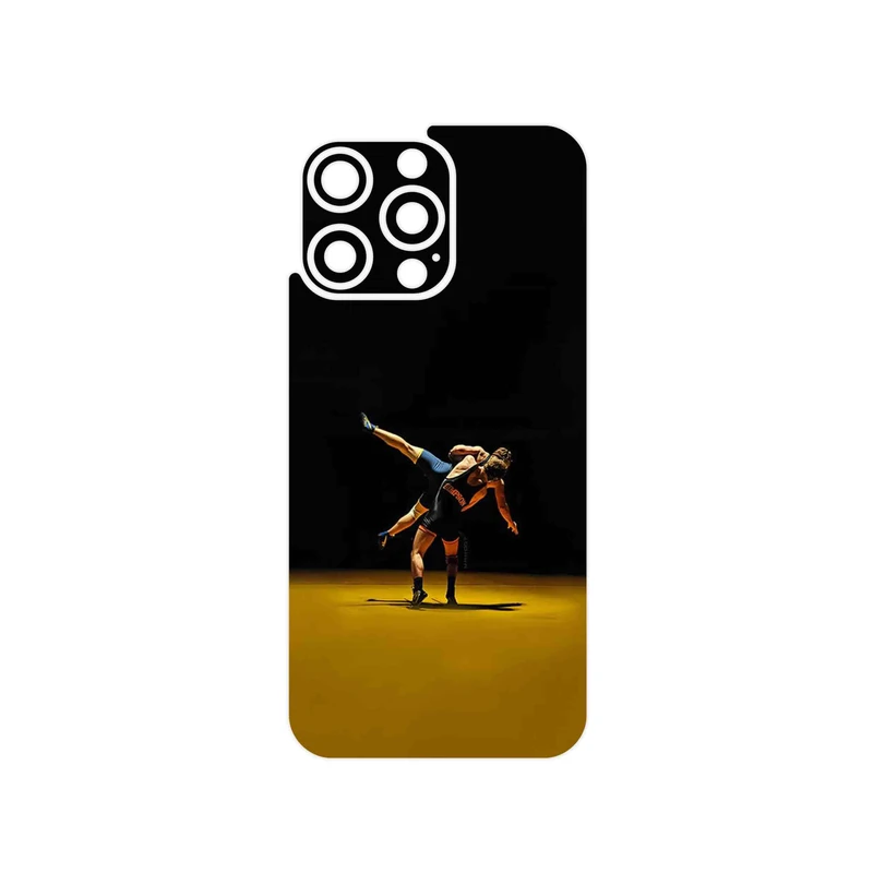 برچسب پوششی ماهوت مدل Wrestling مناسب برای گوشی موبایل اپل iPhone 15 Pro Max