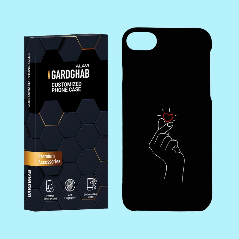 کاور گارد قاب علوی مدل عاشقانه مناسب برای گوشی موبایل اپل iPhone 7 / iPhone 8 / iPhone SE 2022 / iPhone SE 2020