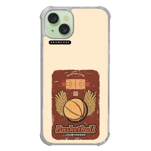 AKAM AMC-WTA15PLUS-BASKETBALL10 Cover For Apple iPhone 15 Plus