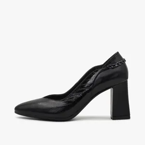 کفش پاشنه‌دار زنانه چرم تهران مدل P96M