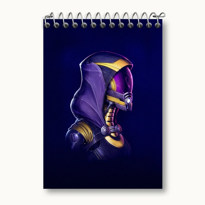 دفتر یادداشت 50 برگ خندالو مدل بازی مس افکت (Mass Effect) کد 31560