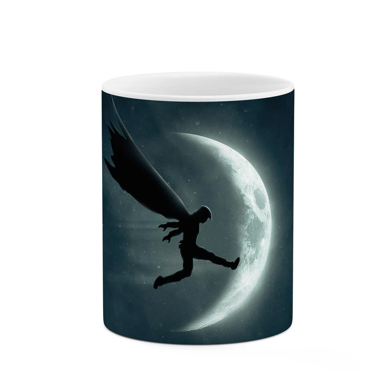 ماگ کاکتی طرح ماه کد mgp10149