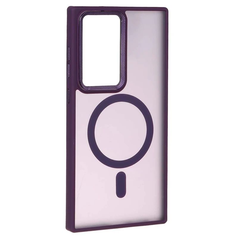 کاور مدل Matte Magsafe مناسب برای گوشی موبایل سامسونگ Galaxy S22 Ultra