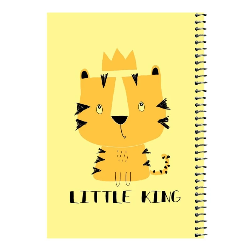 دفتر مشق 80 برگ اس جی مدل ببر‌ کد ۲۴    