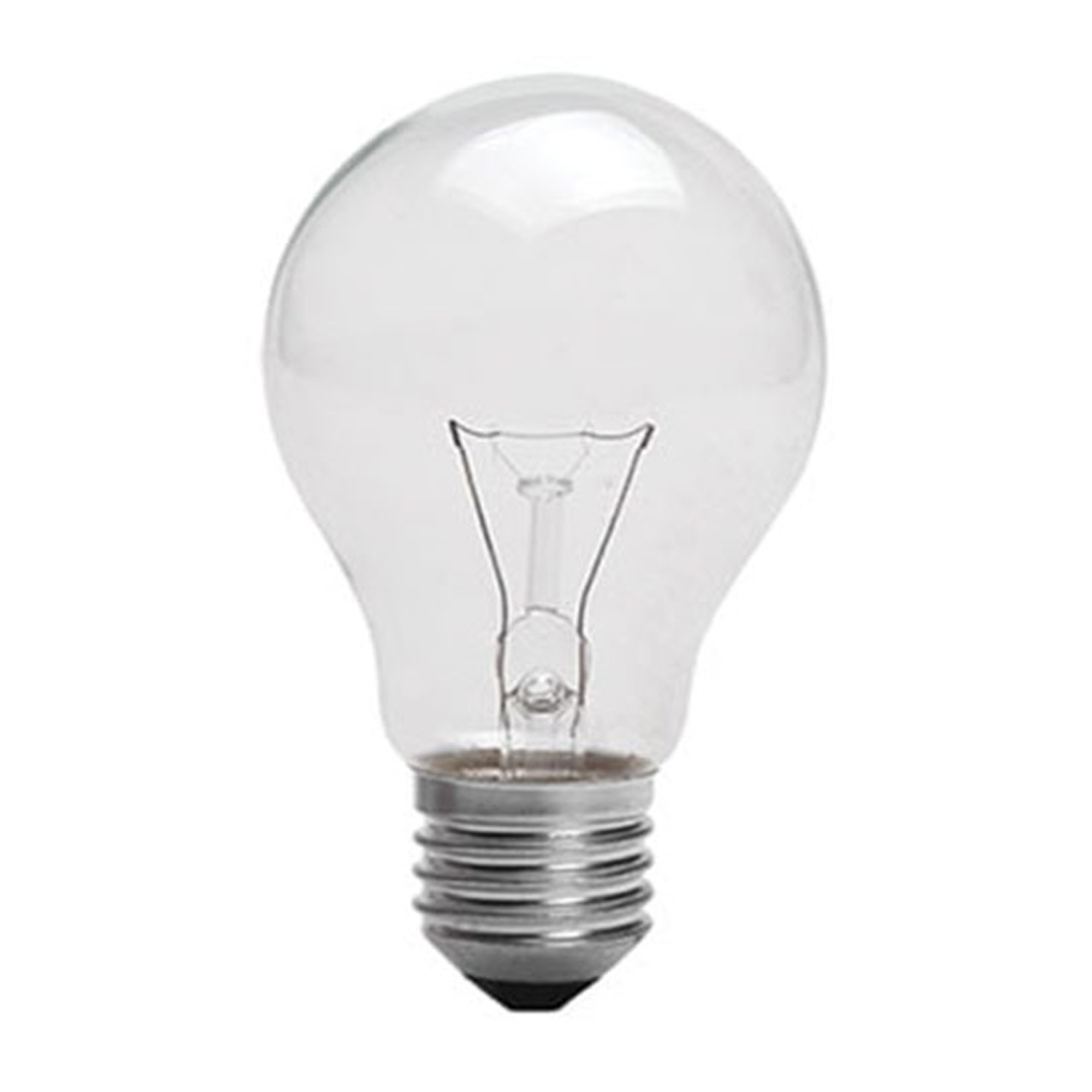 لامپ 100 وات افروغ مدل شفاف پایه E27 بسته 5 عددی