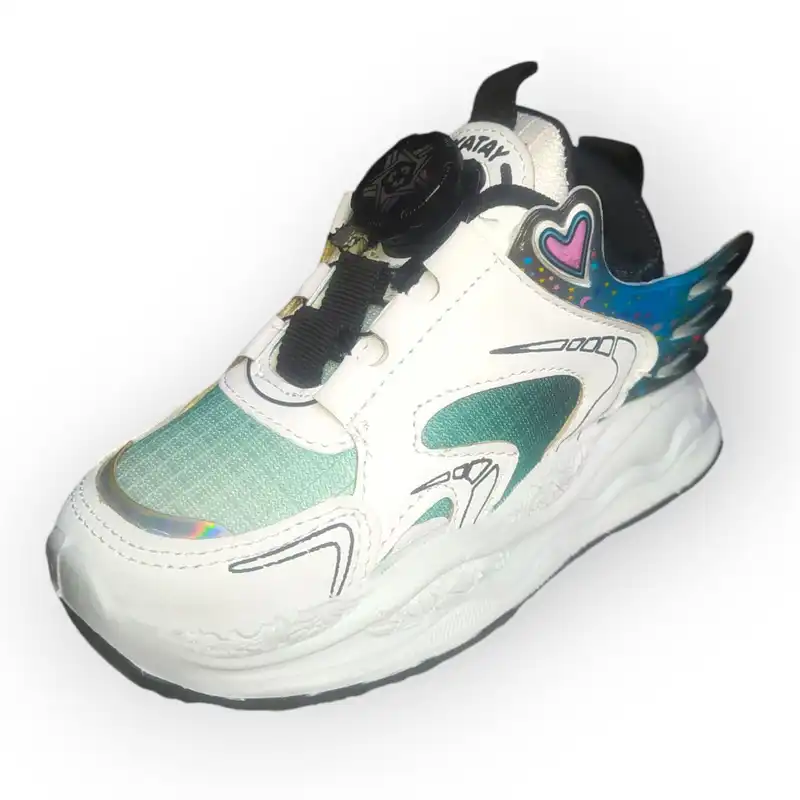 کفش راحتی  مدل دیسکی کد JN_ANGL_BLCK