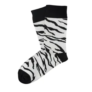 جوراب طرح گورخری 