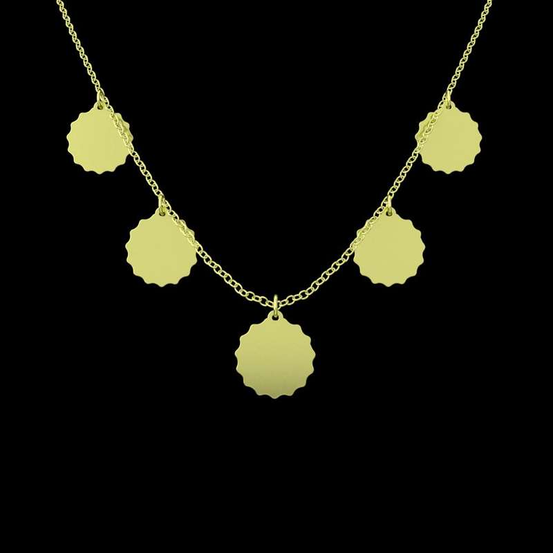 گردنبند طلا 18 عیار زنانه مدوپد مدل ستاره کد RNA15625 گردنبند طلا 18 عیار زنانه مدوپد مدل ستاره کد RNA15625