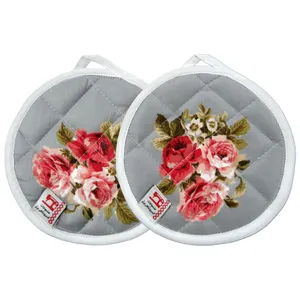 دستگیره منسوجات خسروشاهی برتر مدل  گرد کد DGM167 بسته 2 عددی