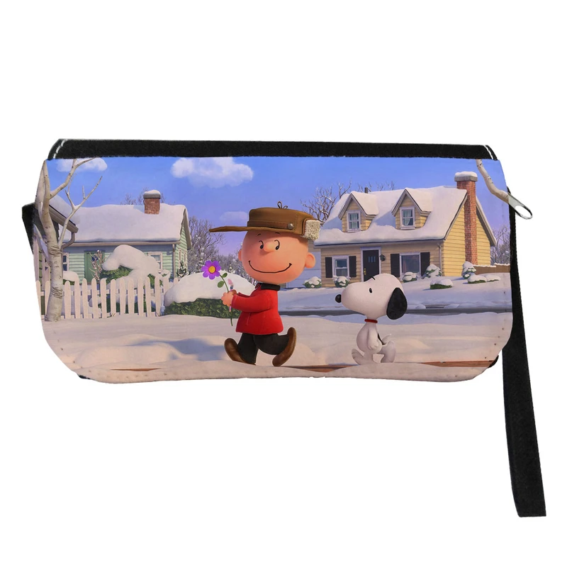  جامدادی طرح بادام زمینی ها مدل دو زیپ کد 94