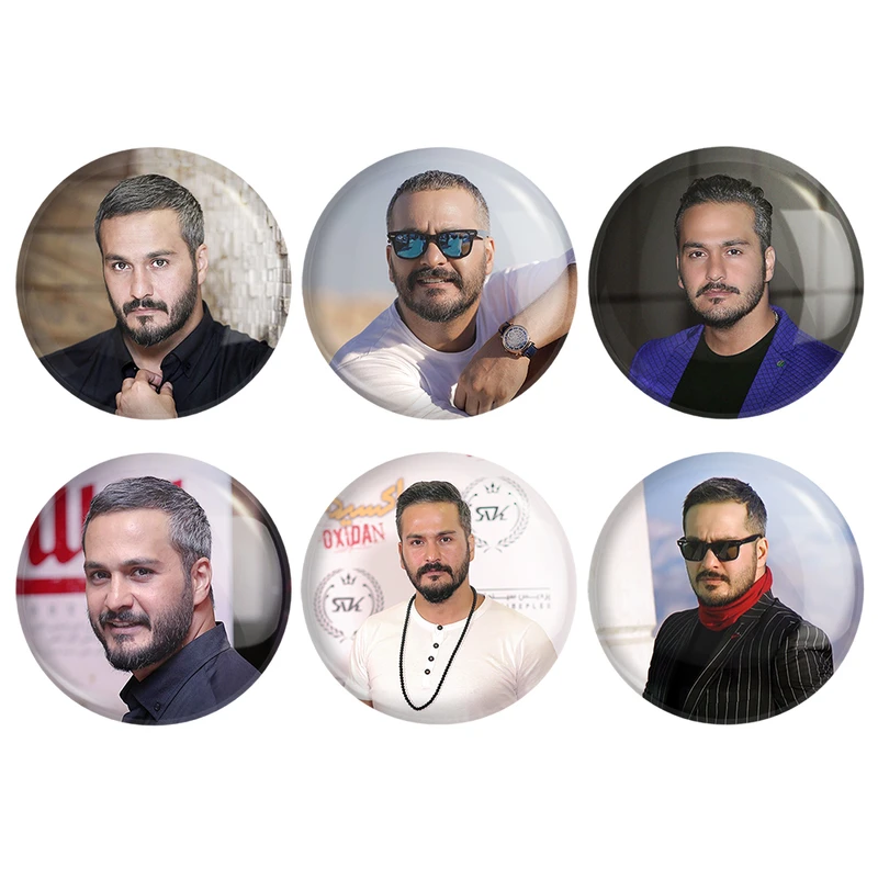 مگنت خندالو مدل میلاد کی مرام کد 368A مجموعه 6 عددی