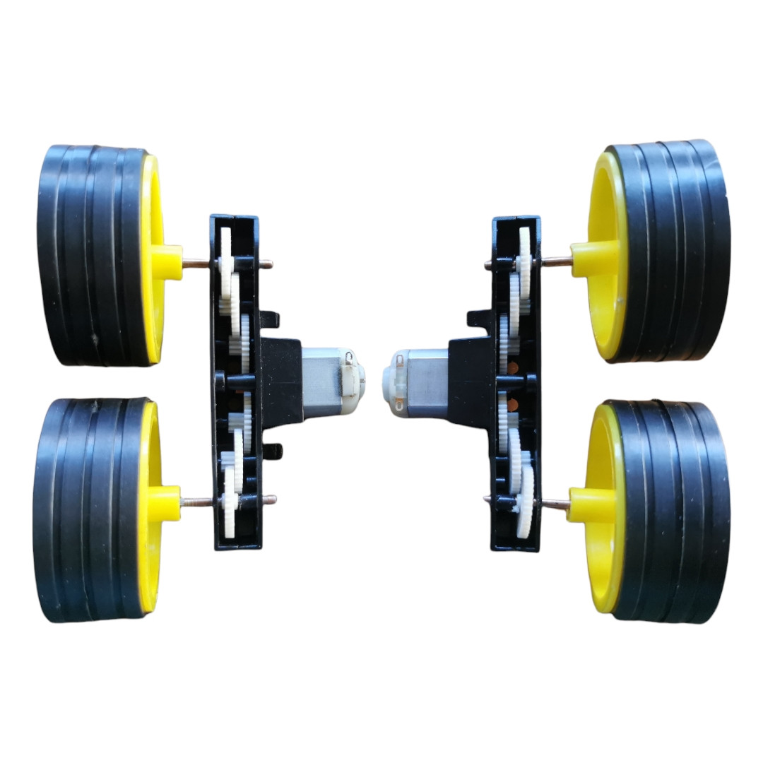 موتور گیربکس چرخدار مدل comfort mtm بسته 2 عددی