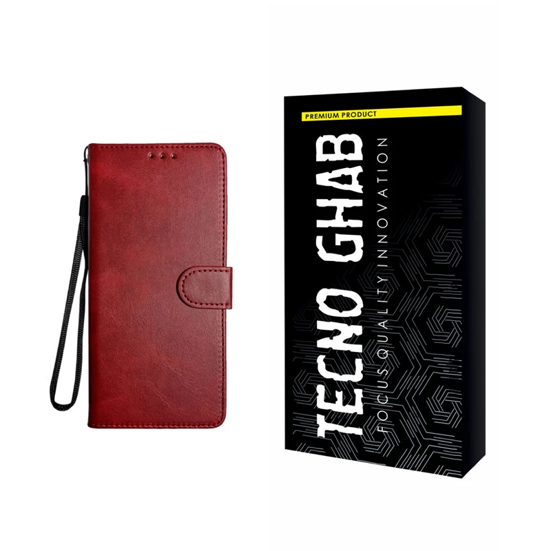  کیف کلاسوری تکنو قاب مدل CHARMKIF مناسب برای گوشی موبایل سامسونگ GALXY A22 4G به همراه بند آویز