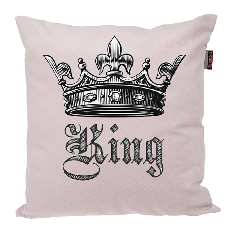 کوسن ناریکو مدل فانتزی طرح اسم king پادشاه کد 04518