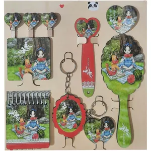 بسته لوازم تحریر مدل ماه شهریور مجموعه 10 عددی