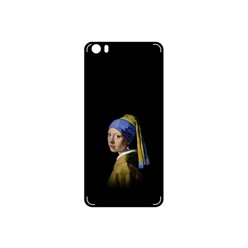 برچسب پوششی ماهوت مدل Girl with a Pearl Earring of Vermeer مناسب برای گوشی موبایل شیائومی Mi 5