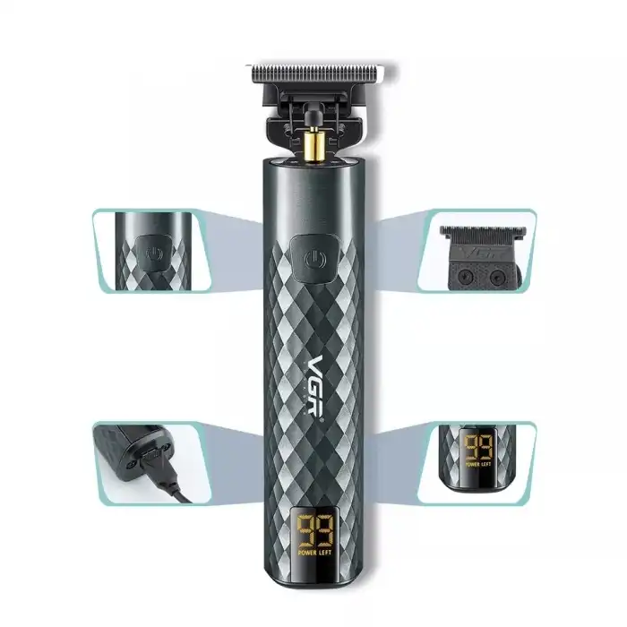 ماشین اصلاح موی سر و صورت وی جی ار مدل V-077