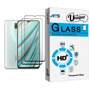AFS Unique Glass MIX002 Screen Protector For Oppo A9x Pack Of 2