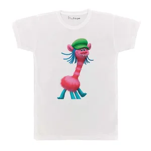 تی شرت بچگانه پرمانه طرح ترول ها کد pmt.4332