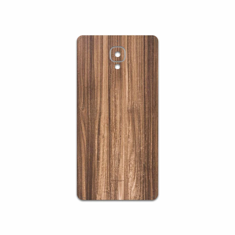 برچسب پوششی ماهوت مدل Light Walnut Wood مناسب برای گوشی موبایل وان پلاس 3