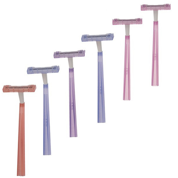 خود تراش بیک مدل Twin lady بسته 6 عددی