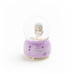 گوی موزیکال طرح دختر و خرگوش کد 3362-B