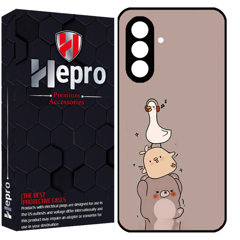 کاور هپرو طرح جوجه خرسی کد Dimo-831 مناسب برای گوشی موبایل سامسونگ Galaxy S25 FE