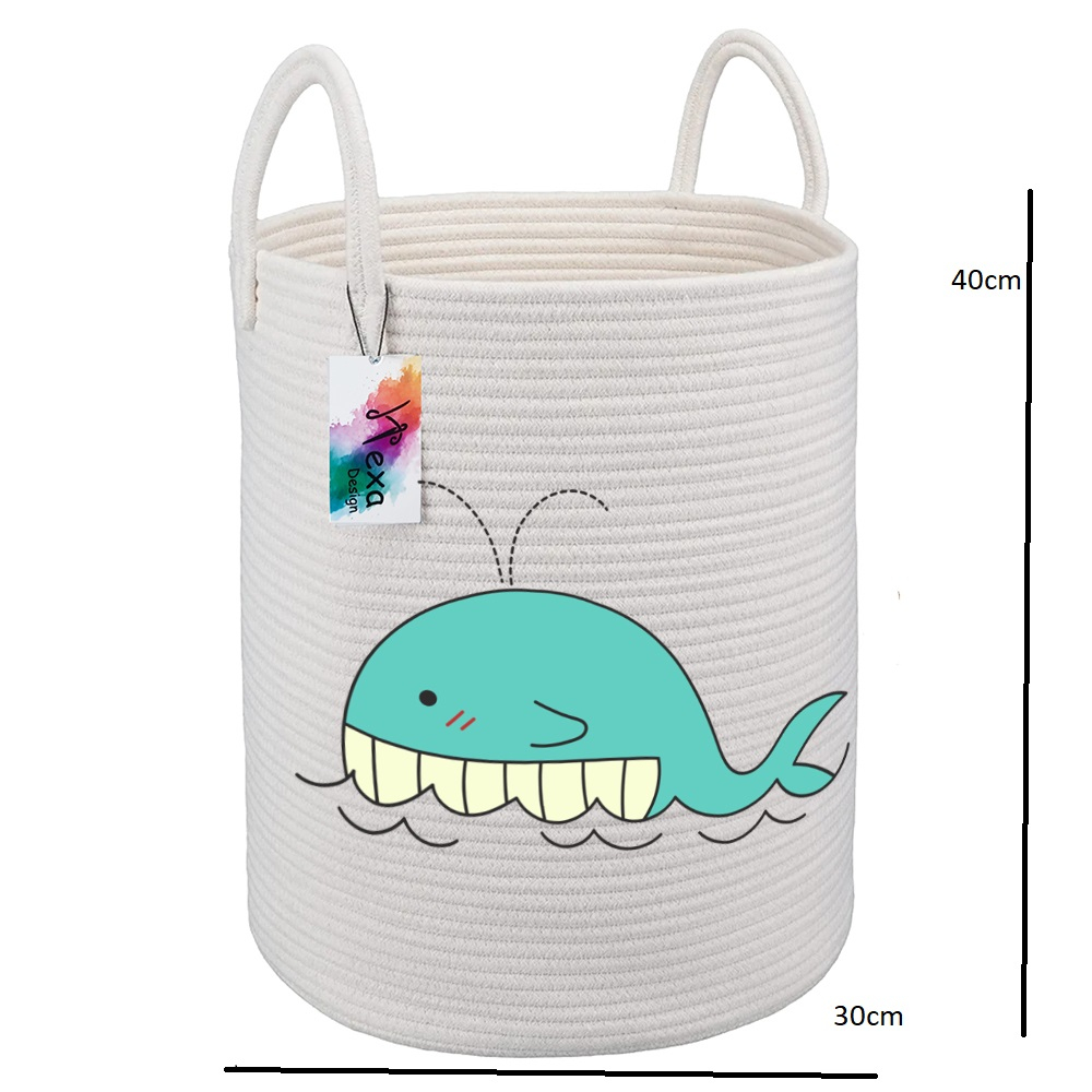 ست سبد وسایل کودک مدل نهنگ مجموعه 3 عددی