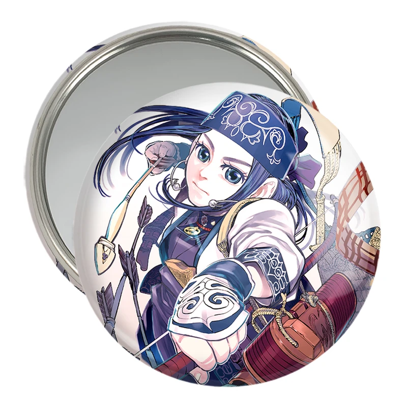 آینه جیبی خندالو مدل اسیرپا انیمه Golden Kamuy کد 23709