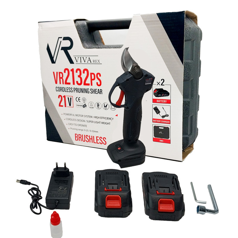 قیچی باغبانی شارژی ویوارکس مدل VR 2132 PS