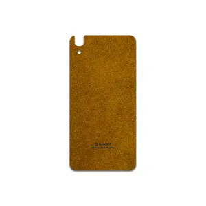 MAHOOT Brown-Chamois-Leather Cover Sticker for Huawei Y6 2015