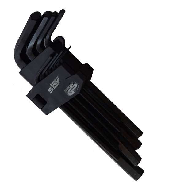 مجموعه 9 عددی آچار آلن 6 گوش اسکای مدل HEX سایز 1.5 تا 10