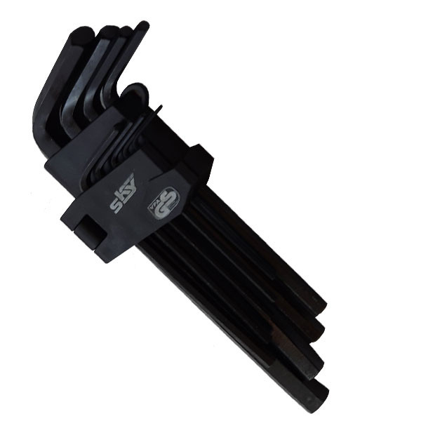 مجموعه 9 عددی آچار آلن 6 گوش اسکای مدل HEX سایز 1.5 تا 10