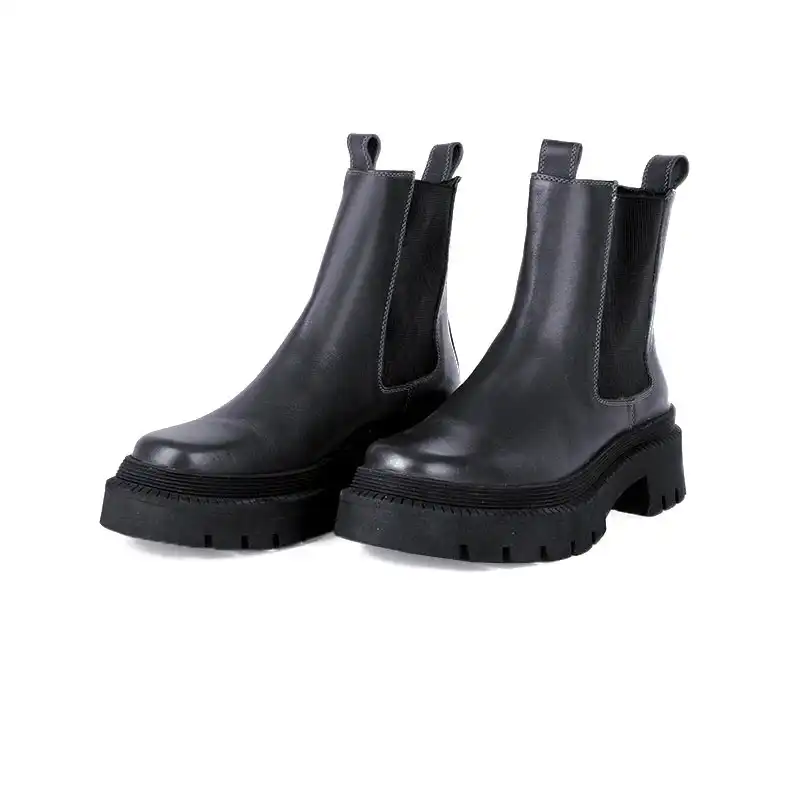 نیم بوت زنانه چرم مشهد مدل j2578