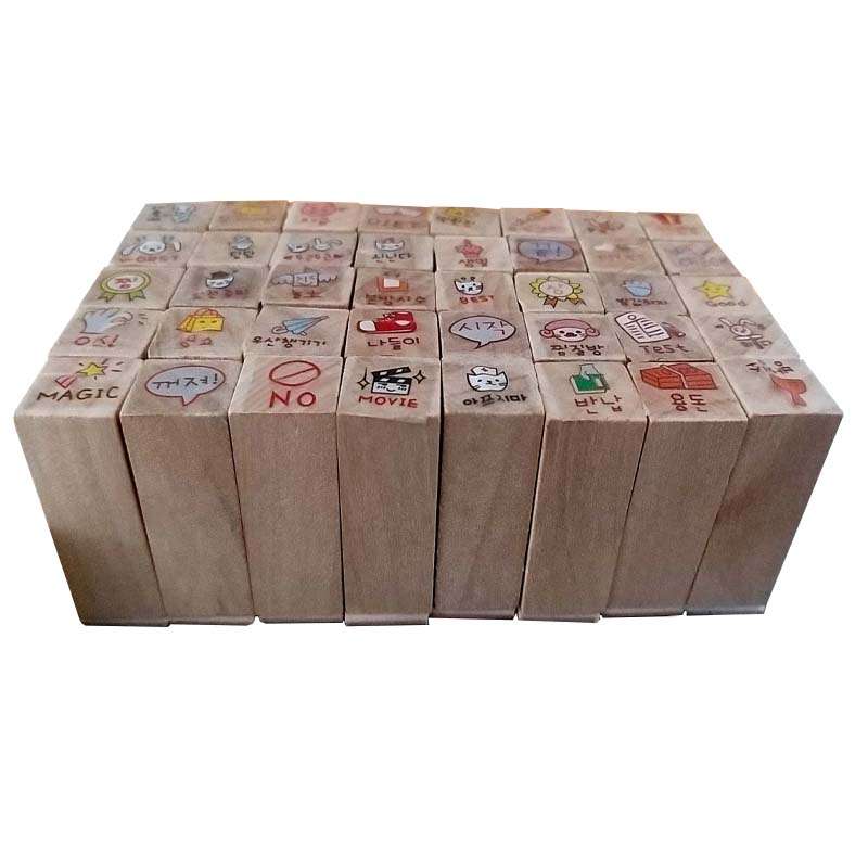 مهر توتو طرح اشکال کد K-2604 مجموعه 40 عددی