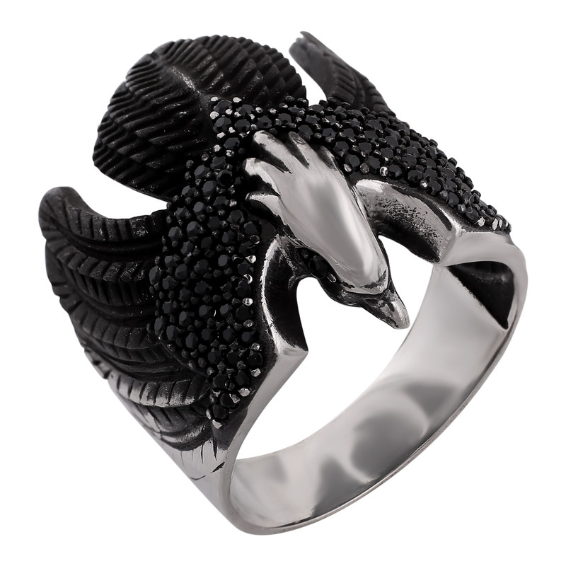 انگشتر نقره مردانه کد R3176