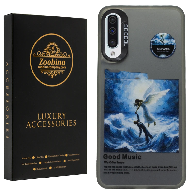 کاور زوبینا مدل Wamor مناسب برای گوشی موبایل سامسونگ Galaxy A50 / A50S / A30S