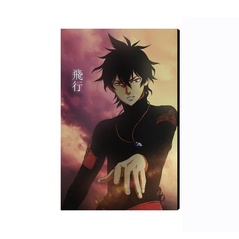 تابلو شاسی عرش مدل انیمه بلک کلاور Black Clover کد As2173