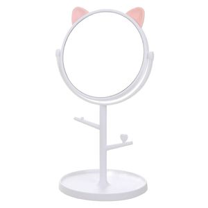 آینه آرایشی رومیزی مدل Ear cat کد 51