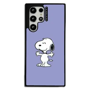 AKAM AMCWSGS22U-SNOOPY8 Cover For Samsung Galaxy S22 Ultra
