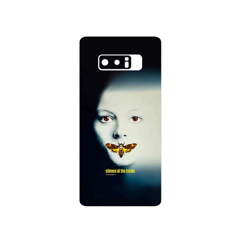 برچسب پوششی ماهوت مدل Silence of the Lambs مناسب برای گوشی موبایل سامسونگ Galaxy Note 8